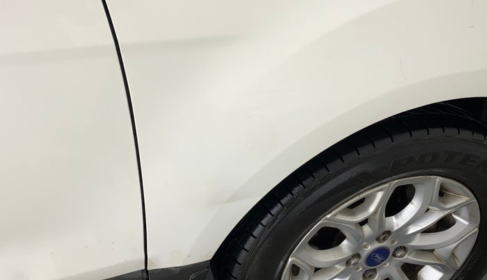 2015 Ford Ecosport TITANIUM 1.5L PETROL, CNG, Manual, 42,516 km, Right fender - Slightly dented