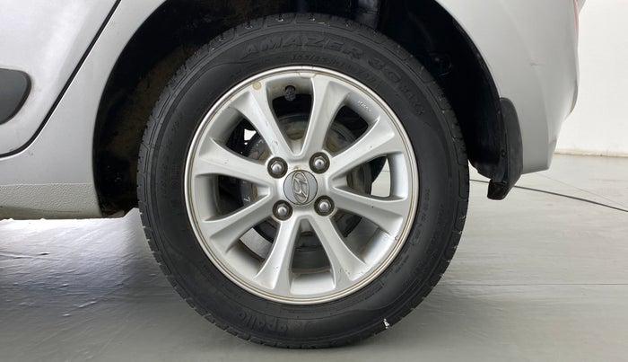 2015 Hyundai Grand i10 ASTA AT 1.2 KAPPA VTVT, Petrol, Automatic, 69,180 km, Left Rear Wheel