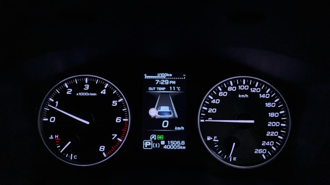 2023 Subaru Outback AWD, Automatic, 40005 km, Odometer View