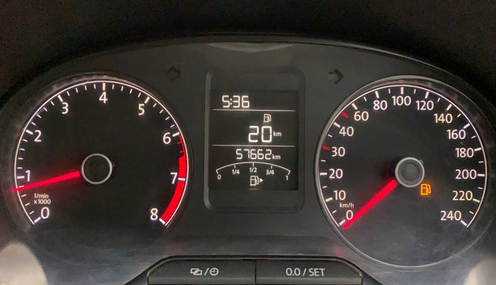 2018 Volkswagen Polo COMFORTLINE 1.0 PETROL, Petrol, Manual, 57,682 km, Odometer Image