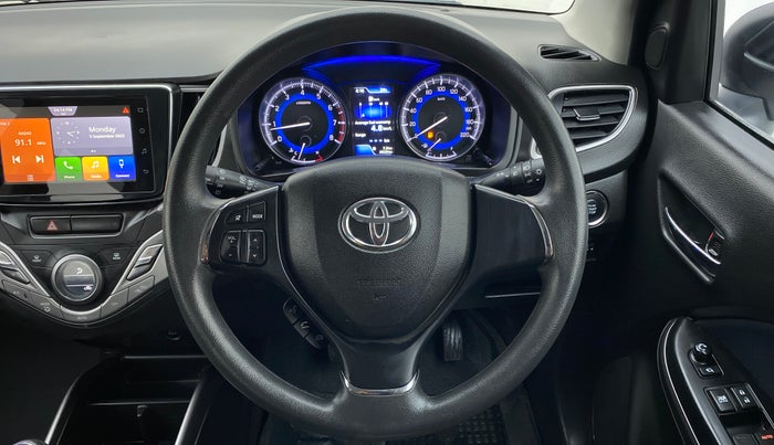 2021 Toyota Glanza G MT PETROL, Petrol, Manual, 4,948 km, Steering Wheel Close Up
