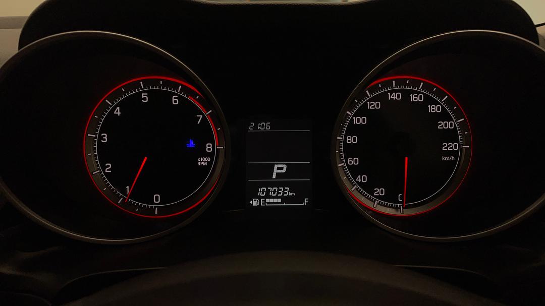 2018 Suzuki Swift Gl (qld), Automatic, 107033 km, Odometer View