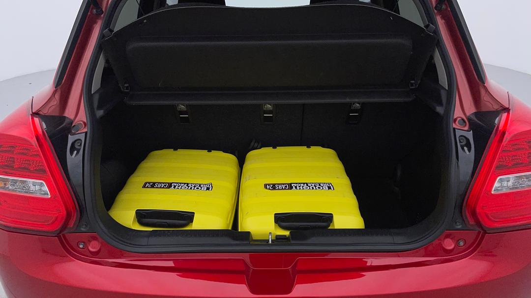 2018 Suzuki Swift Gl (qld), Automatic, 107033 km, Boot Inside View with Luggage