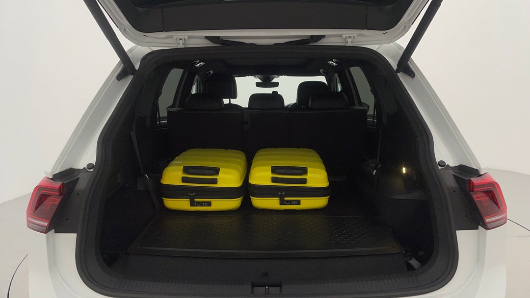 Boot Inside View with Luggage