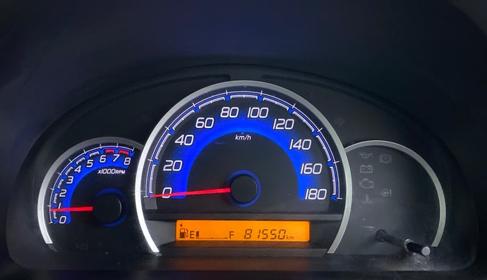 2017 Maruti Wagon R 1.0 VXI PLUS, Petrol, Manual, 81,787 km, Odometer Image