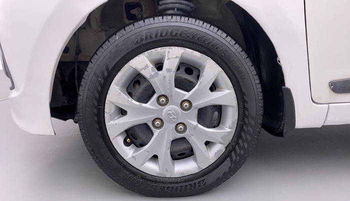 2015 Hyundai Grand i10 SPORTZ 1.2 KAPPA VTVT, Petrol, Manual, 89,563 km, Left Front Wheel