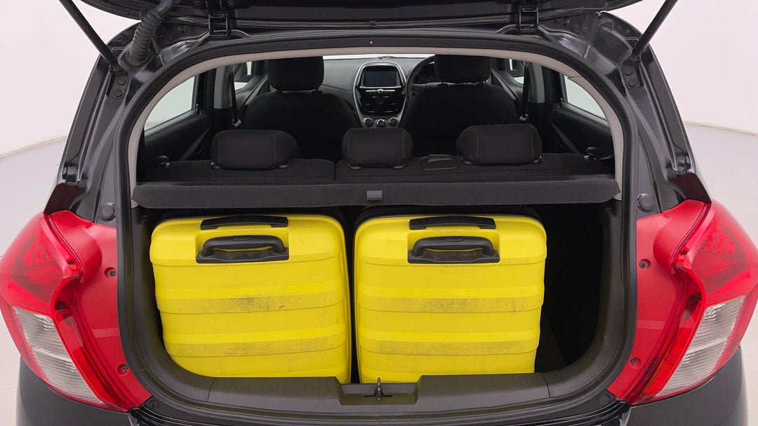 2018 Holden Spark Ls (5yr), Automatic, 72618 km, Boot Inside View with Luggage