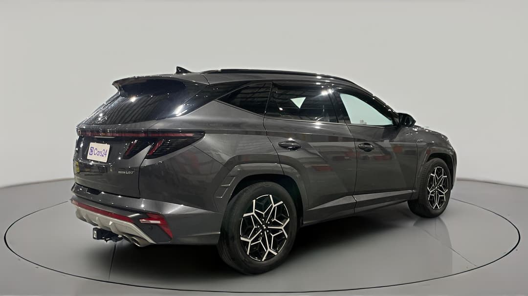 2022 Hyundai Tucson Elite N Line (AWD), Automatic, 50856 km, Right Back Diagonal (45- Degree) View