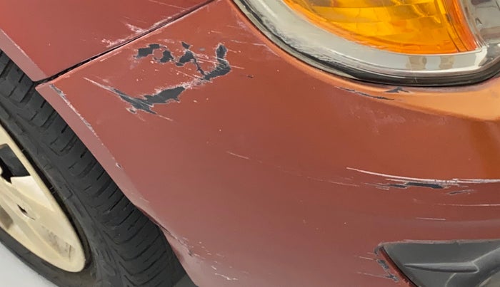2012 Maruti Alto K10 VXI, Petrol, Manual, 64,767 km, Front bumper - Paint has minor damage