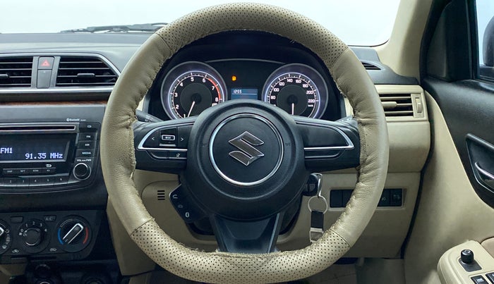 2019 Maruti Dzire VXI, Petrol, Manual, 16,873 km, Steering Wheel Close Up