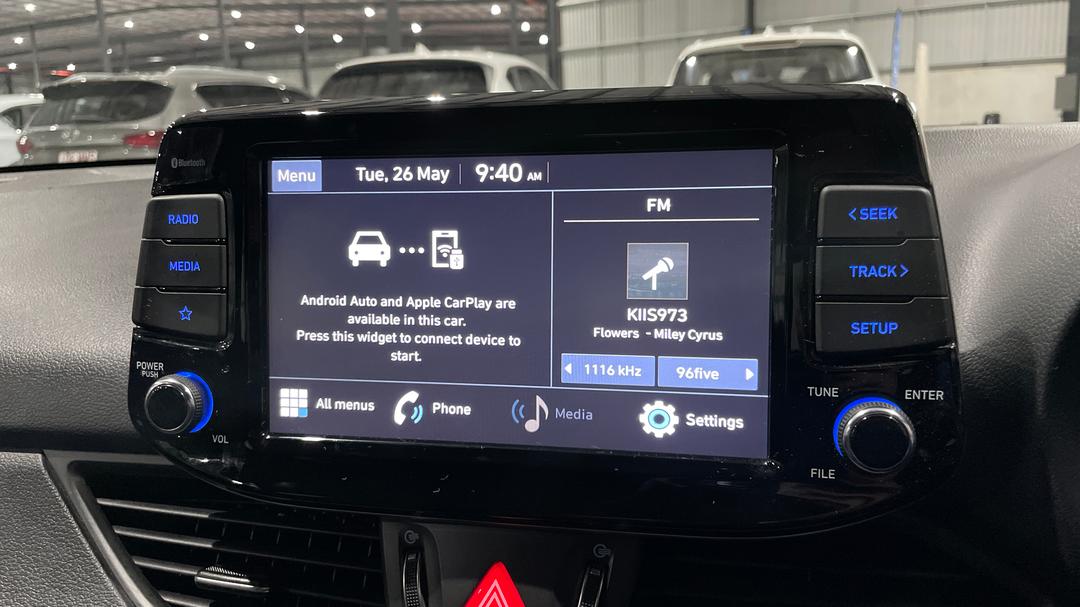 2020 Hyundai i30 N Line, Manual, 39033 km, Infotainment System