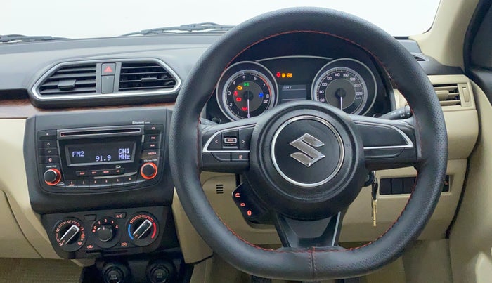 2019 Maruti Dzire VXI, Petrol, Manual, 15,445 km, Steering Wheel Close Up