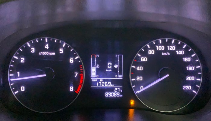 2016 Hyundai Creta SX PLUS 1.6 PETROL, Petrol, Manual, 89,089 km, Odometer Image