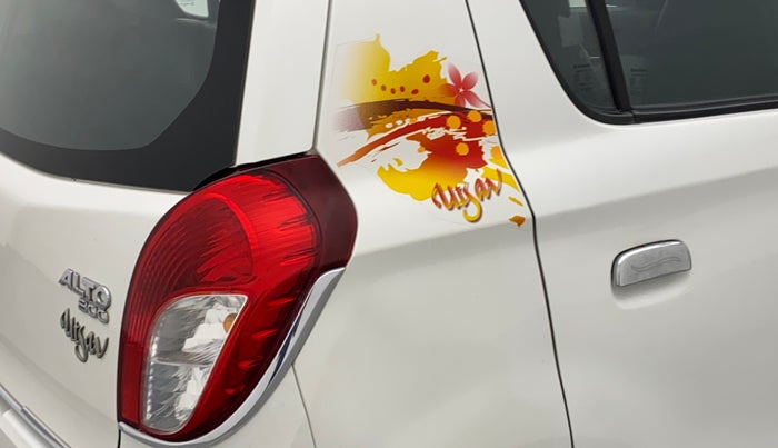 2017 Maruti Alto 800 LXI, Petrol, Manual, 20,992 km, Right quarter panel - Graphic sticker