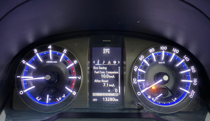 2022 Toyota Innova Crysta 2.7 VX 7 STR, Petrol, Manual, 13,279 km, Odometer Image