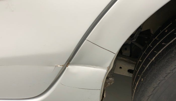 2011 Toyota Etios G, Petrol, Manual, 65,261 km, Left quarter panel - Slightly dented