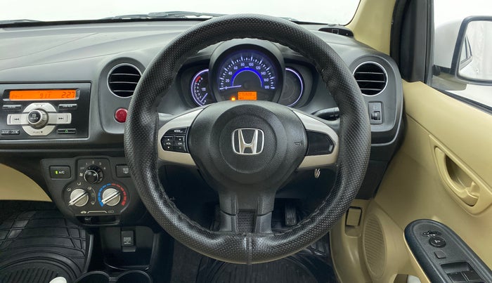 2015 Honda Brio 1.2 S MT I VTEC, Petrol, Manual, 76,413 km, Steering Wheel Close Up