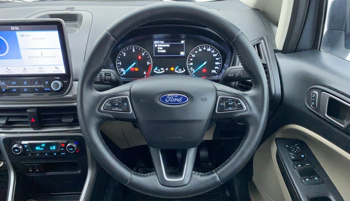 2020 Ford Ecosport 1.5TITANIUM TDCI, Diesel, Manual, 20,973 km, Steering Wheel Close Up