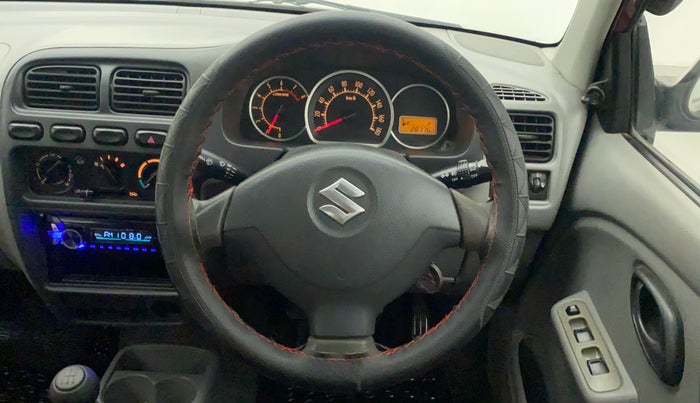 2012 Maruti Alto K10 VXI, Petrol, Manual, 28,776 km, Steering Wheel Close Up