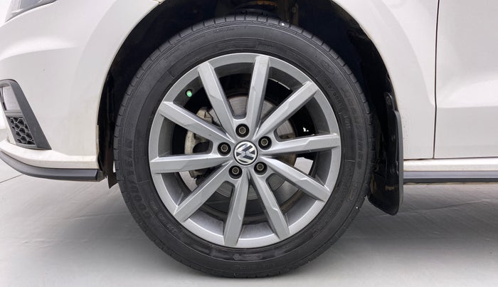 2020 Volkswagen Vento Highline 1.0 TSI MT, Petrol, Manual, 39,806 km, Left Front Wheel