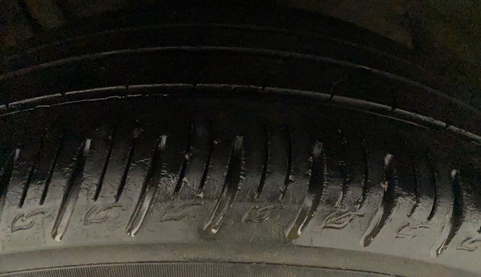 2018 Tata NEXON XZA PLUS DIESEL, Diesel, Automatic, 1,09,563 km, Left Front Tyre Tread