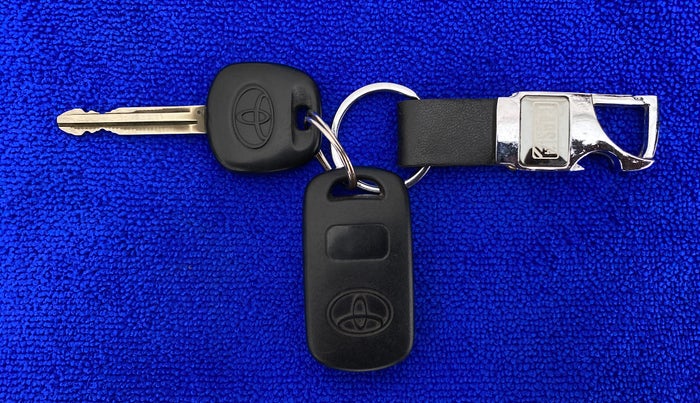 2012 Toyota Etios Liva G, Petrol, Manual, 85,065 km, Key Close Up