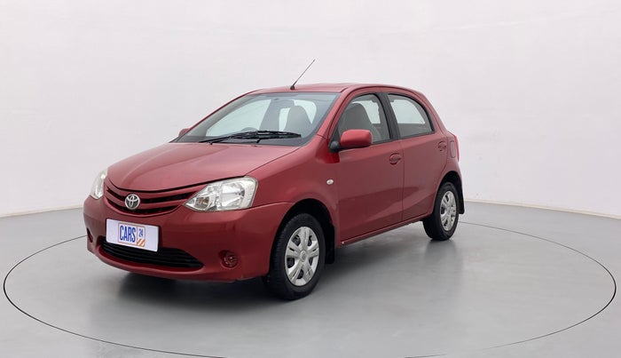 2012 Toyota Etios Liva G, Petrol, Manual, 85,065 km, Left Front Diagonal