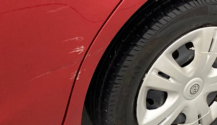2012 Toyota Etios Liva G, Petrol, Manual, 85,065 km, Left quarter panel - Minor scratches