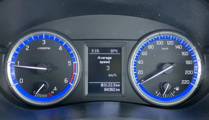 2016 Maruti S Cross ZETA 1.3, Diesel, Manual, 84,168 km, Odometer Image