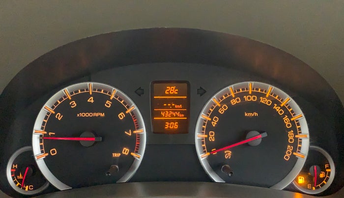 2015 Maruti Ertiga ZXI, Petrol, Manual, 43,319 km, Odometer Image
