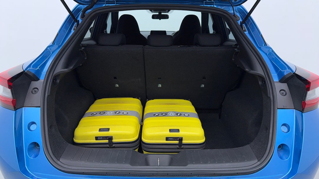 Boot Inside View with Luggage