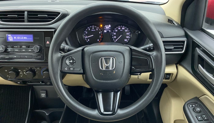 2019 Honda Amaze 1.2 SMT I VTEC, Petrol, Manual, 17,558 km, Steering Wheel Close Up