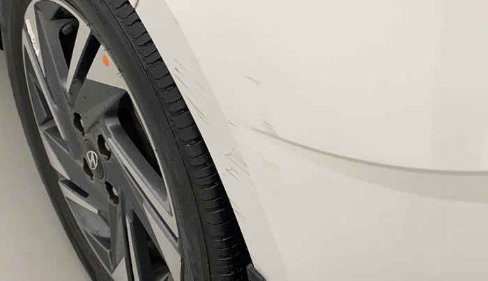 2021 Hyundai NEW I20 ASTA (O) 1.5 CRDI MT, Diesel, Manual, 29,393 km, Rear bumper - Minor scratches