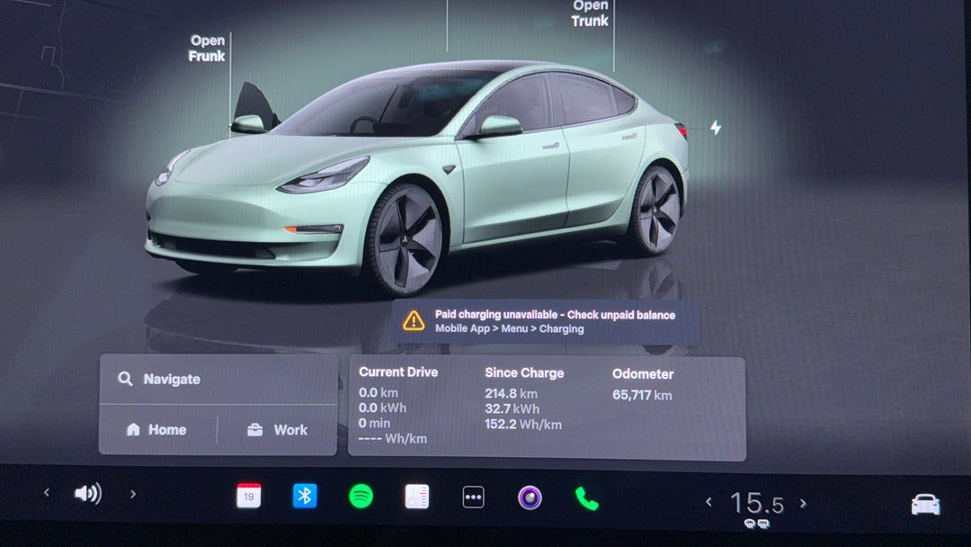 2022 Tesla Model 3 Rear-wheel Drive, Automatic, 65717 km, Odometer View