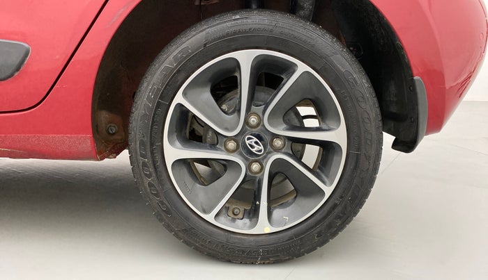2017 Hyundai Grand i10 ASTA 1.2 KAPPA VTVT, Petrol, Manual, 27,699 km, Left Rear Wheel