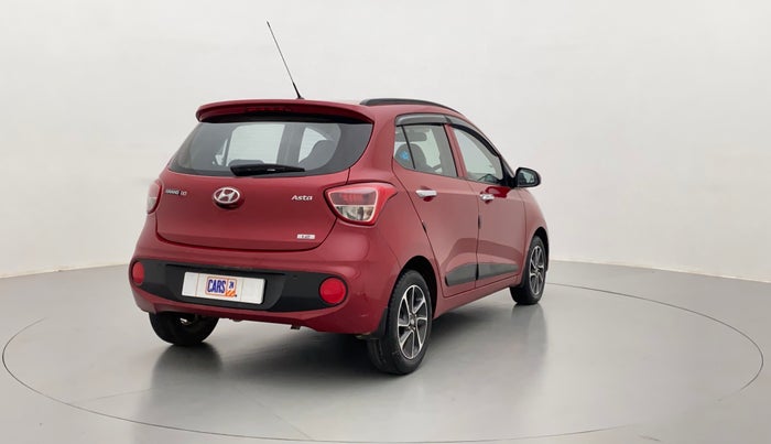 2017 Hyundai Grand i10 ASTA 1.2 KAPPA VTVT, Petrol, Manual, 27,699 km, Right Back Diagonal