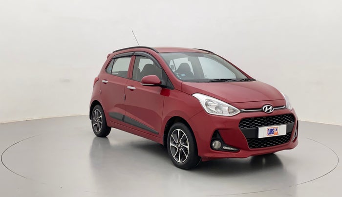 2017 Hyundai Grand i10 ASTA 1.2 KAPPA VTVT, Petrol, Manual, 27,699 km, Right Front Diagonal