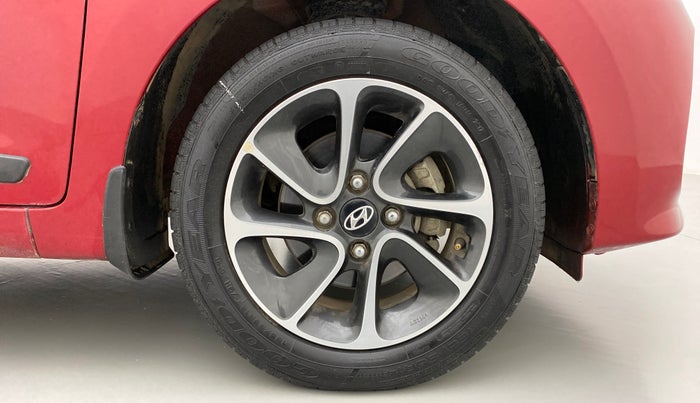 2017 Hyundai Grand i10 ASTA 1.2 KAPPA VTVT, Petrol, Manual, 27,699 km, Right Front Wheel