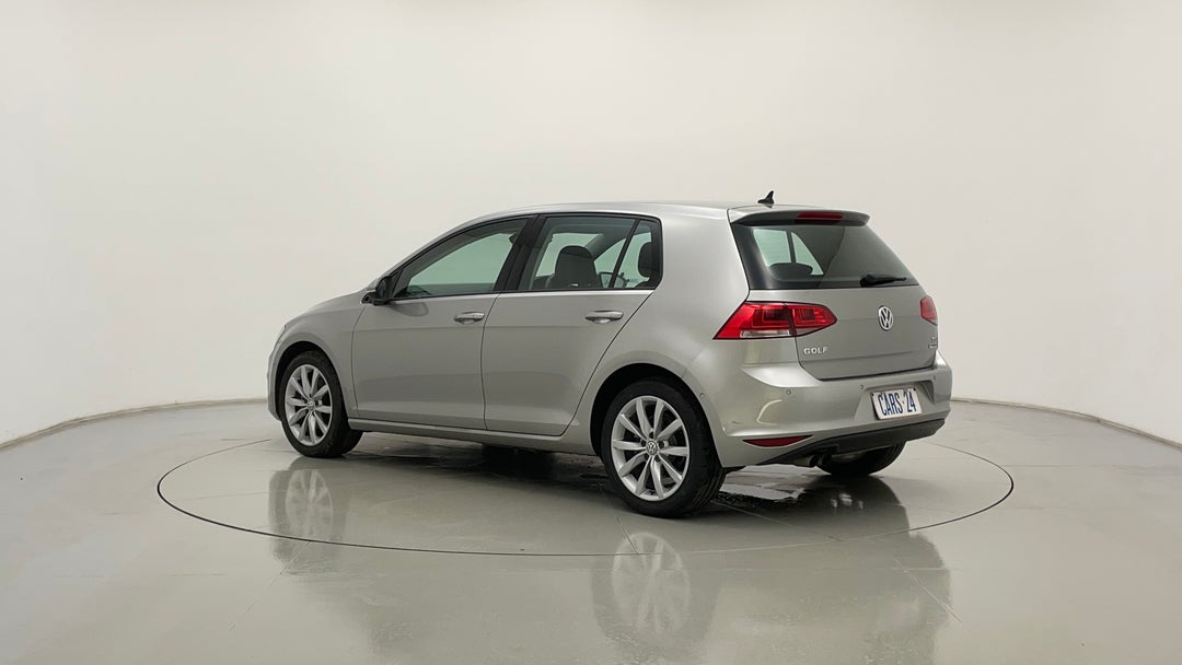 2015 Volkswagen Golf 110 Tsi Highline, Automatic, 131601 km, Left Back Diagonal (45- Degree) View