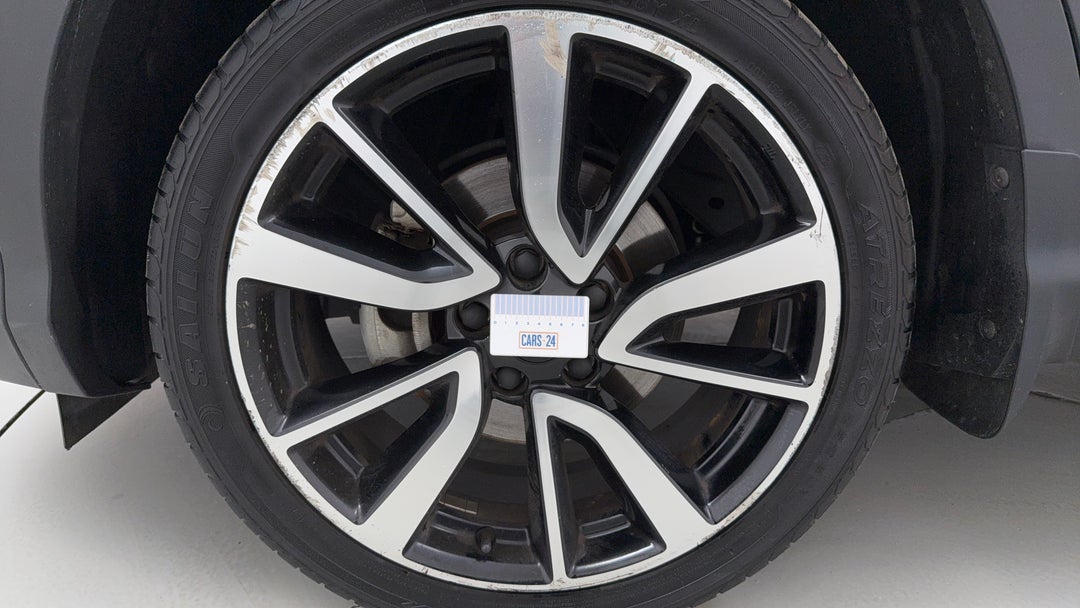 Wheels Rim Front LHS Gutter Rash