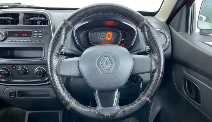 2016 Renault Kwid RXL, Petrol, Manual, 45,610 km, Steering Wheel Close Up