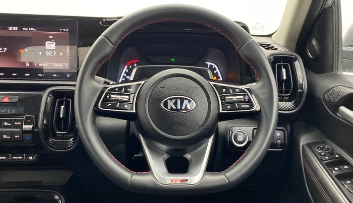 2020 KIA SONET GTX PLUS DCT 1.0, Petrol, Automatic, 14,752 km, Steering Wheel Close Up