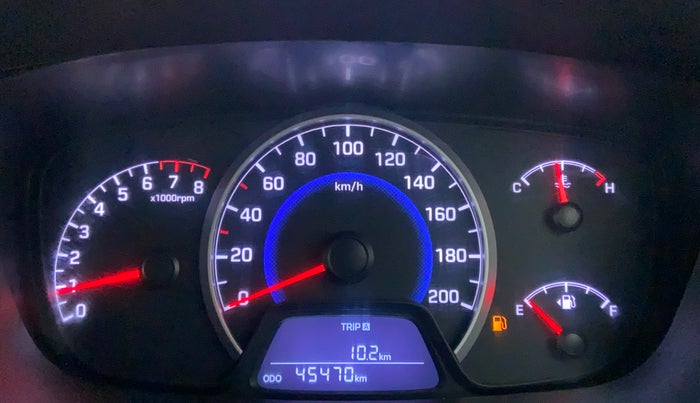 2016 Hyundai Grand i10 ASTA 1.2 KAPPA VTVT, Petrol, Manual, 45,606 km, Odometer Image