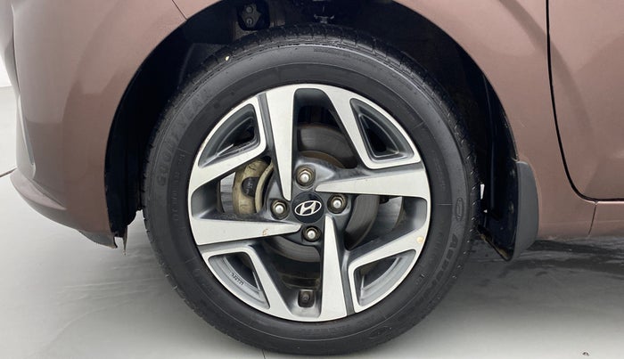 2020 Hyundai AURA SX PLUS 1.2 AMT CRDI, Diesel, Automatic, 37,244 km, Left Front Wheel