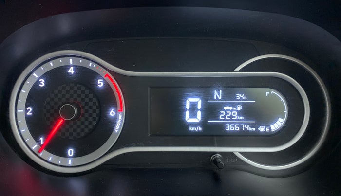 2020 Hyundai AURA SX PLUS 1.2 AMT CRDI, Diesel, Automatic, 36,857 km, Odometer Image