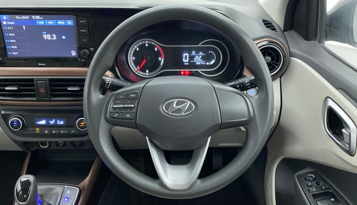 2020 Hyundai AURA SX PLUS 1.2 AMT CRDI, Diesel, Automatic, 36,857 km, Steering Wheel Close Up