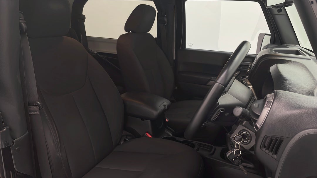 Right Side Front Door Cabin View