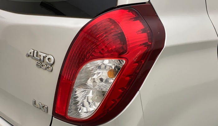 2015 Maruti Alto 800 LXI, Petrol, Manual, 59,122 km, Right tail light - Minor scratches