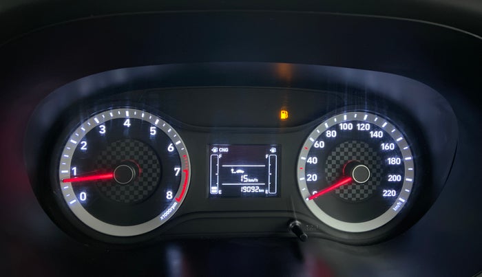 2021 Hyundai AURA S CNG, CNG, Manual, 19,498 km, Odometer Image