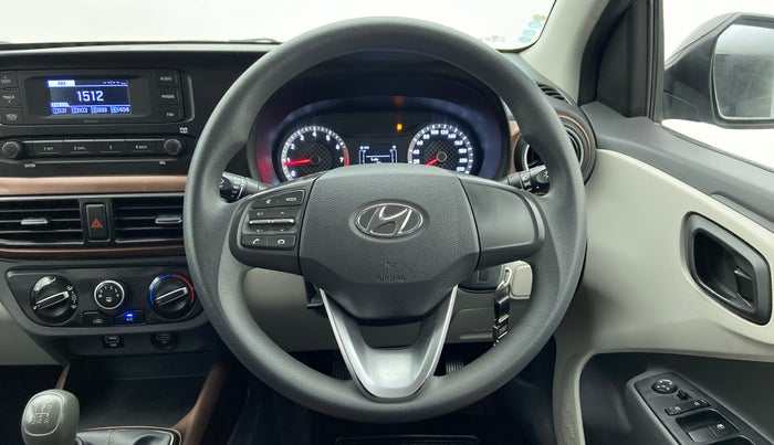 2021 Hyundai AURA S CNG, CNG, Manual, 19,498 km, Steering Wheel Close Up